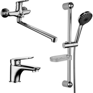 Комплект смесителей Lemark SET 3 в 1 (LM7302C)