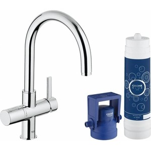 Смеситель для кухонной мойки Grohe Blue Pure 33249001, хром