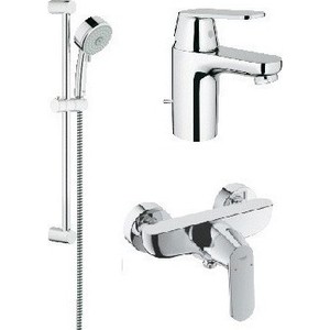 Комплект смесителей Grohe Eurosmart Cosmopolitan 116939, хром