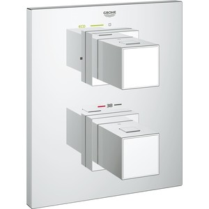 Термостат Grohe Grohtherm Cube 19959000 для душа, комплект верхней монтажной части, для механизма 35500000, хром