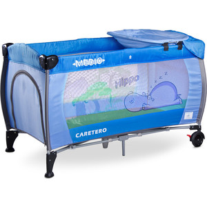 Манеж-кровать Caretero Medio Classic blue синий (TERO-3835)