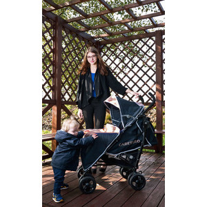 Коляска трость Caretero Spacer Deluxe blue синий (TERO-5401)