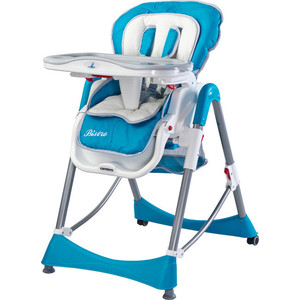 Стульчик для кормления Caretero Bistro blue голубой (TERO-7241)