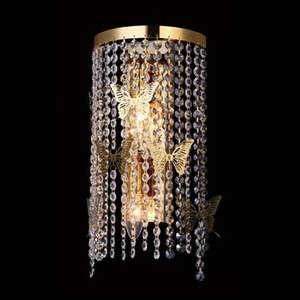 Настенный светильник Crystal Lux Bloom AP2 Gold