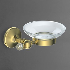 Мыльница подвесная Art&Max Antic Crystal, золото (AM-2699ASJ-Do)