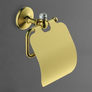 Держатель для туалетной бумаги Art&Max Antic Crystal, золото (AM-2683SJ-Do)