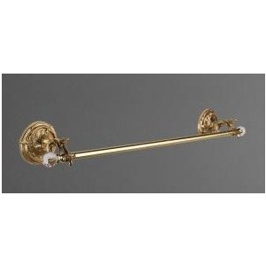 Полотенцедержатель, 36см Art&Max Barocco Crystal, бронза (AM-1781-Br-C)