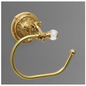 Держатель для туалетной бумаги Art&Max Barocco Crystal, хром (AM-1782-Cr-C)
