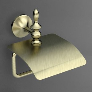 Держатель туалетной бумаги Art&Max Bohemia, бронза (AM-4283-Br)