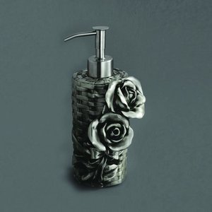 Дозатор мыла Art&Max Rose, серебро (AM-0091A-T)