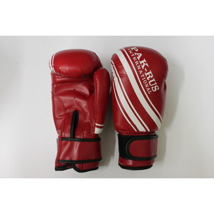 Перчатки боксерские Pak Rus 6 OZ. (красные. детские. искуственная кожа) PR-128888