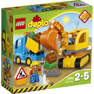 Конструктор Lego Грузовик и гусеничный экскаватор (10812)
