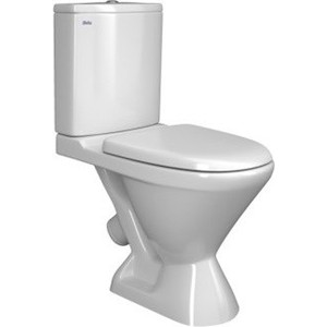 Унитаз компакт Della Brio Super Plus 45 с крышкой сиденьем микролифт (DE411045014)