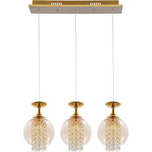 Подвесной светильник Crystal Lux Chik SP3 Gold от ТЕХПОРТ Подвесной светильник Crystal Lux Chik SP3 Gold от ТЕХПОРТ