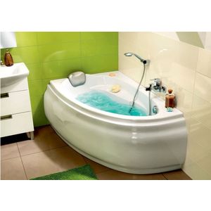 Ванна Cersanit Joanna 150x95 см, левая, белая (P-WA-JOANNA*150-L)