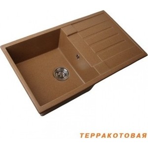 Мойка кухонная Акватон Верона 85x21x50 см терракотовая (1A710032VR070)