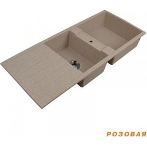 Мойка кухонная Акватон Торина 115x20,x50,1 см розовая (1A712032TR110)