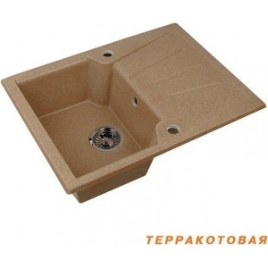 Мойка кухонная Акватон Монца 68x51x19 см терракотовая (1A716032MC070)