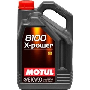 цены на Моторное масло MOTUL 8100 X-Power 10W-60 5 л