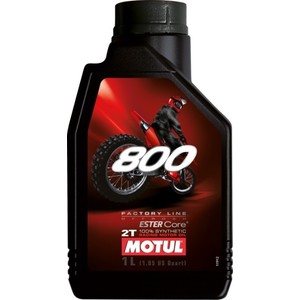 все цены на Моторное масло MOTUL 800 2T Factory Line Off Road 1 л онлайн