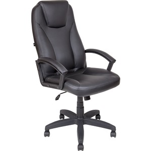 Кресло Алвест AV 115 PL (681H) MK экокожа 223 черная