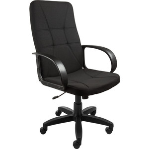 Кресло Алвест AV 114 PL (727) MK ткань 418 черная