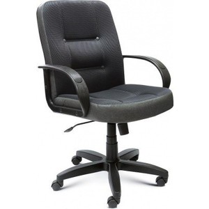 Кресло Алвест AV 211 PL (727) MK ткань 418 черная