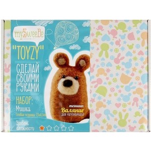 Набор для валяния Toyzy Мишка (TZ-F011)