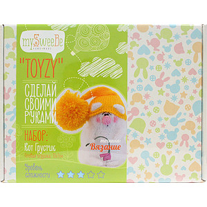 Набор для вязания Toyzy Кот Грустик (TZ-K001)