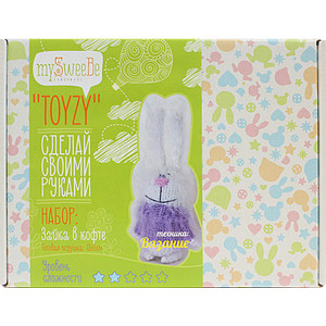 Набор для вязания Toyzy Зайка в кофте (TZ-K005)