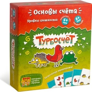 Развивающая настольная игра Банда Умников Турбосчет (УМ003)