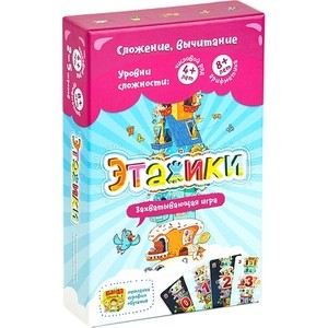 Развивающая настольная игра Банда Умников Этажики (УМ040)