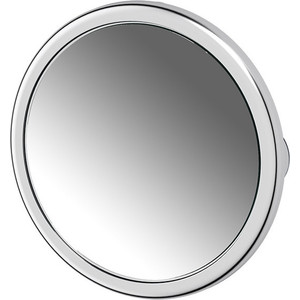 Косметическое зеркало на вакуумных присосках x5 Defesto Pro хром (DEF 103)