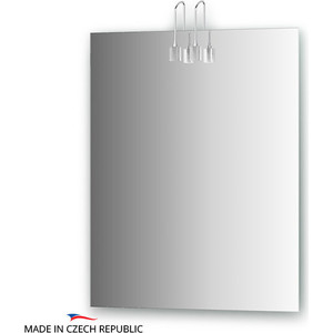 Зеркало Ellux Artic 60х75 см, с 2-мя светильниками 40 W (ART-A2 0207)
