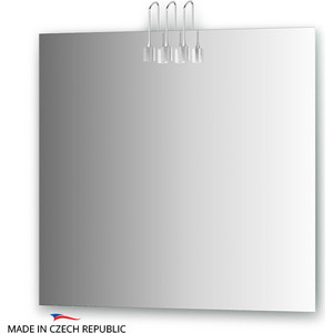Зеркало Ellux Artic 80х75 см, с 3-мя светильниками 60 W (ART-A3 0211)