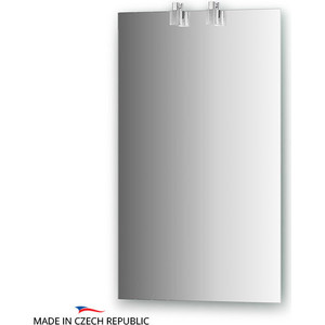 Зеркало Ellux Artic 45х75 см, с 2-мя светильниками 40 W (ART-B2 0204)