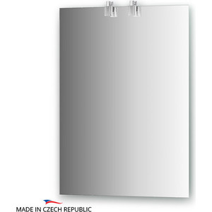 Зеркало Ellux Artic 55х75 см, с 2-мя светильниками 40 W (ART-B2 0206)