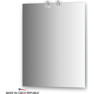 Зеркало Ellux Artic 60х75 см, с 2-мя светильниками 40 W (ART-B2 0207)