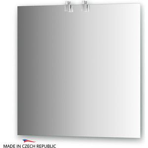 Зеркало Ellux Artic 75х75 см, с 2-мя светильниками 40 W (ART-B2 0210)