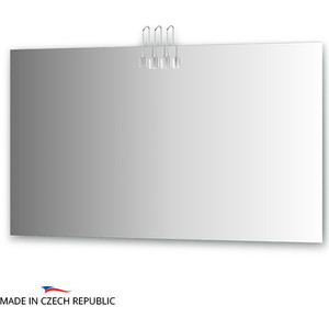 Зеркало Ellux Artic 100х75 см, с 3-мя светильниками 60 W (ART-B3 0213)