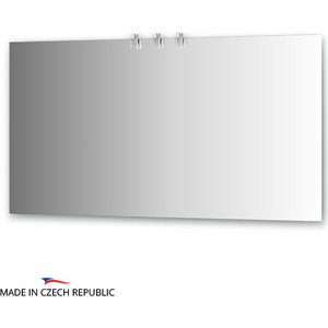 Зеркало Ellux Artic 140х75 см, с 3-мя светильниками 60 W (ART-B3 0217)