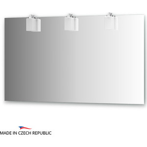 Зеркало Ellux Bolero 130х75 см, с 3-мя светильниками 84 W (BOL-A3 0216)