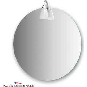 Зеркало Ellux Classic d65 см, со светильником 40 W (CLA-A1 0011)