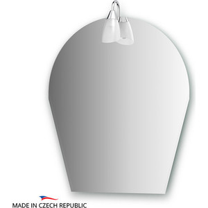 Зеркало Ellux Classic 40/60х70 см, со светильником 40 W (CLA-A1 0412)