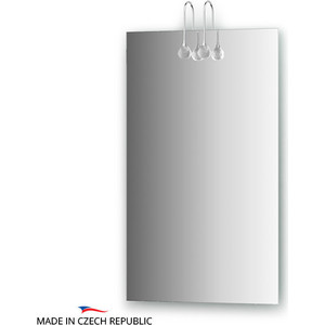 Зеркало Ellux Crystal 45х75 см, с 2-мя светильниками 40 W (CRY-A2 0204)