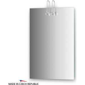 Зеркало Ellux Crystal 50х75 см, с 2-мя светильниками 40 W (CRY-A2 0205)