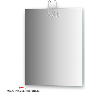 Зеркало Ellux Crystal 60х75 см, с 2-мя светильниками 40 W (CRY-A2 0207)
