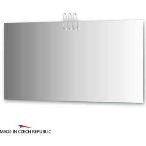 Зеркало Ellux Crystal 140х75 см, с 3-мя светильниками 60 W (CRY-A3 0217)