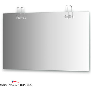 Зеркало Ellux Crystal 120х75 см, с 4-мя светильниками 80 W (CRY-A4 0215)