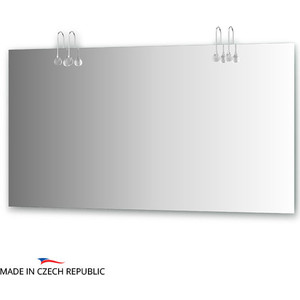 Зеркало Ellux Crystal 140х75 см, с 4-мя светильниками 80 W (CRY-A4 0217)